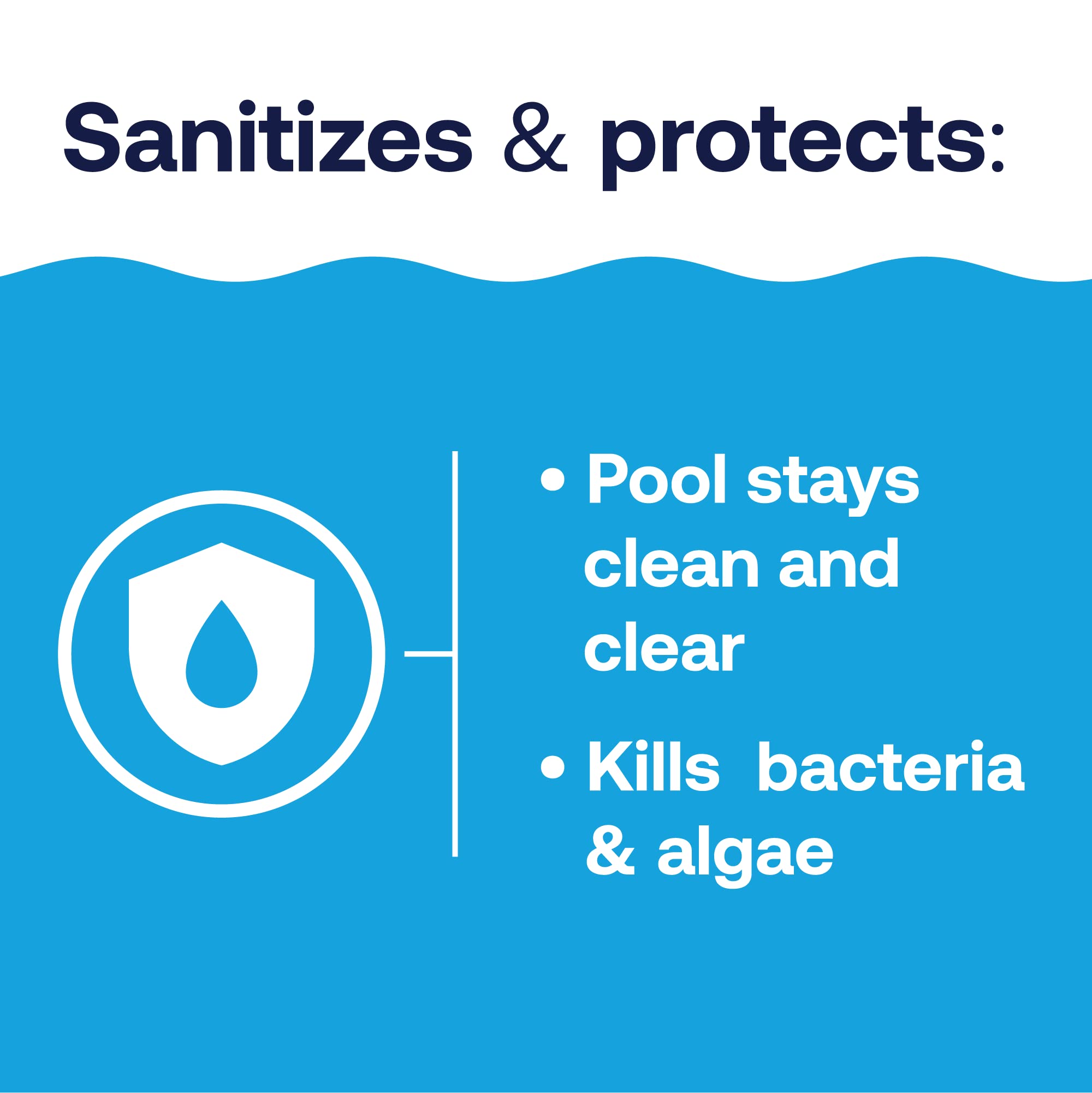 HTH 42057 Swimming Pool Care Chlorine Floater, Long-Lasting Swimming Pool Chlorination, Last up to 4 Weeks, 3 lbs - Image 3