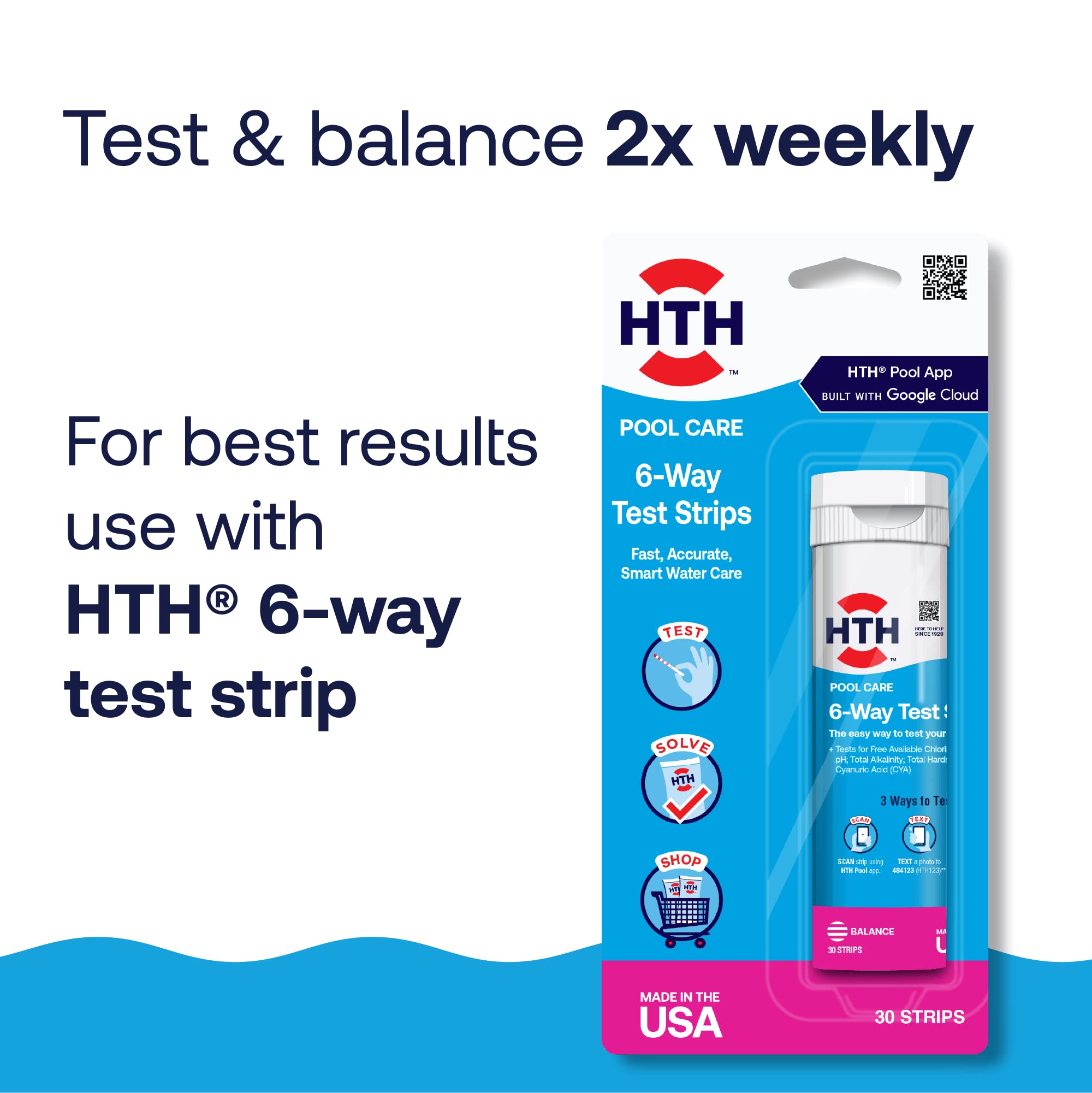 HTH 67060 Swimming Pool Care Alkalinity Up, Raises Alkalinity, Swimming Pool Chemical Stabilizes pH Fluctuation, 5 Lbs - Image 6