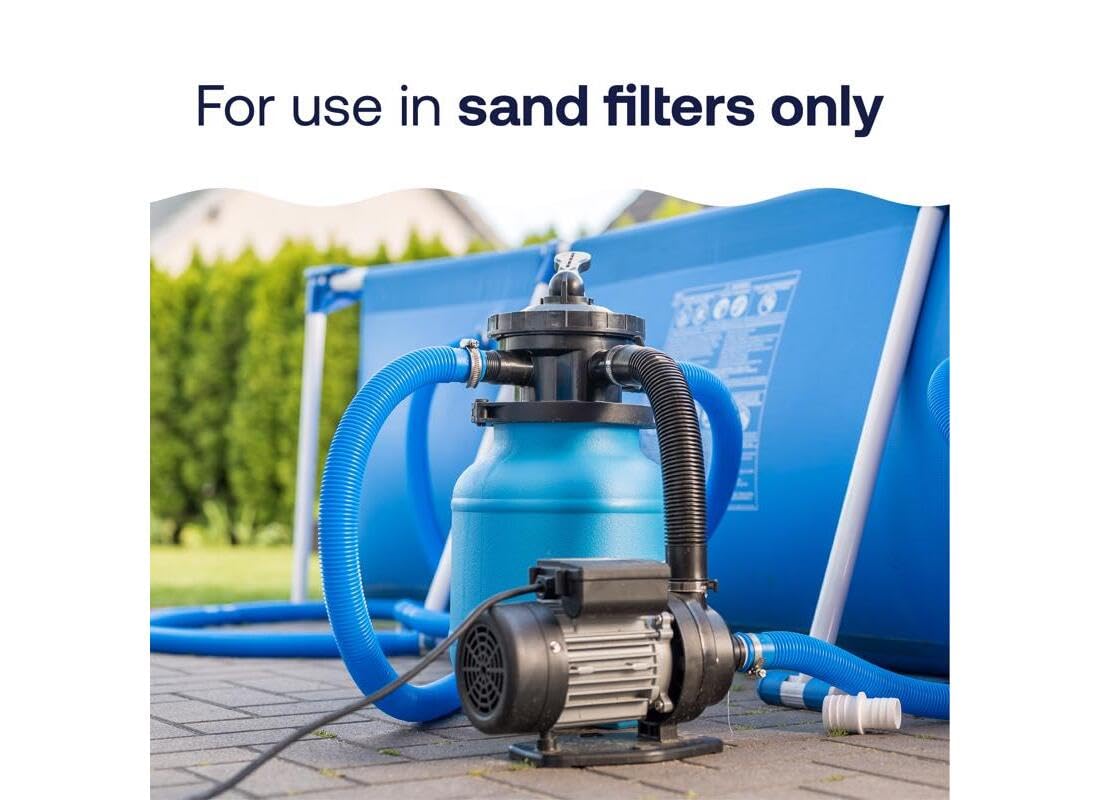 HTH 67120 Swimming Pool Care Pool Filter Sand, 50lb - High-Quality Filtration Media for Clean Water - Image 7