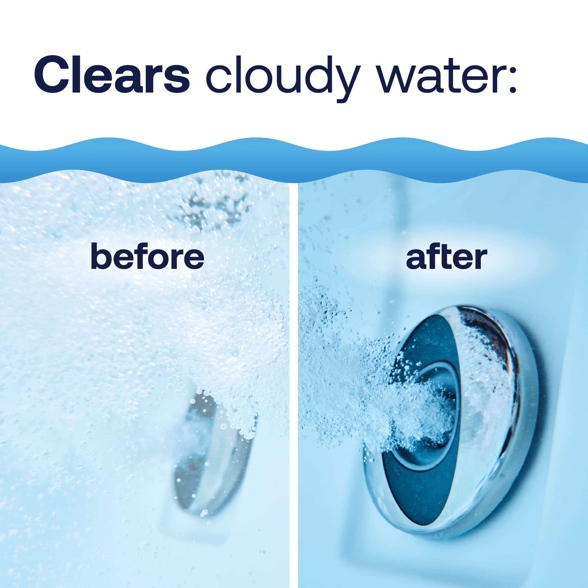 HTH Spa 86135 Non Chlorine Shock Oxidizer, Spa & Hot Tub Chemical Clears Cloudy Water, 2.25 lbs - Image 3