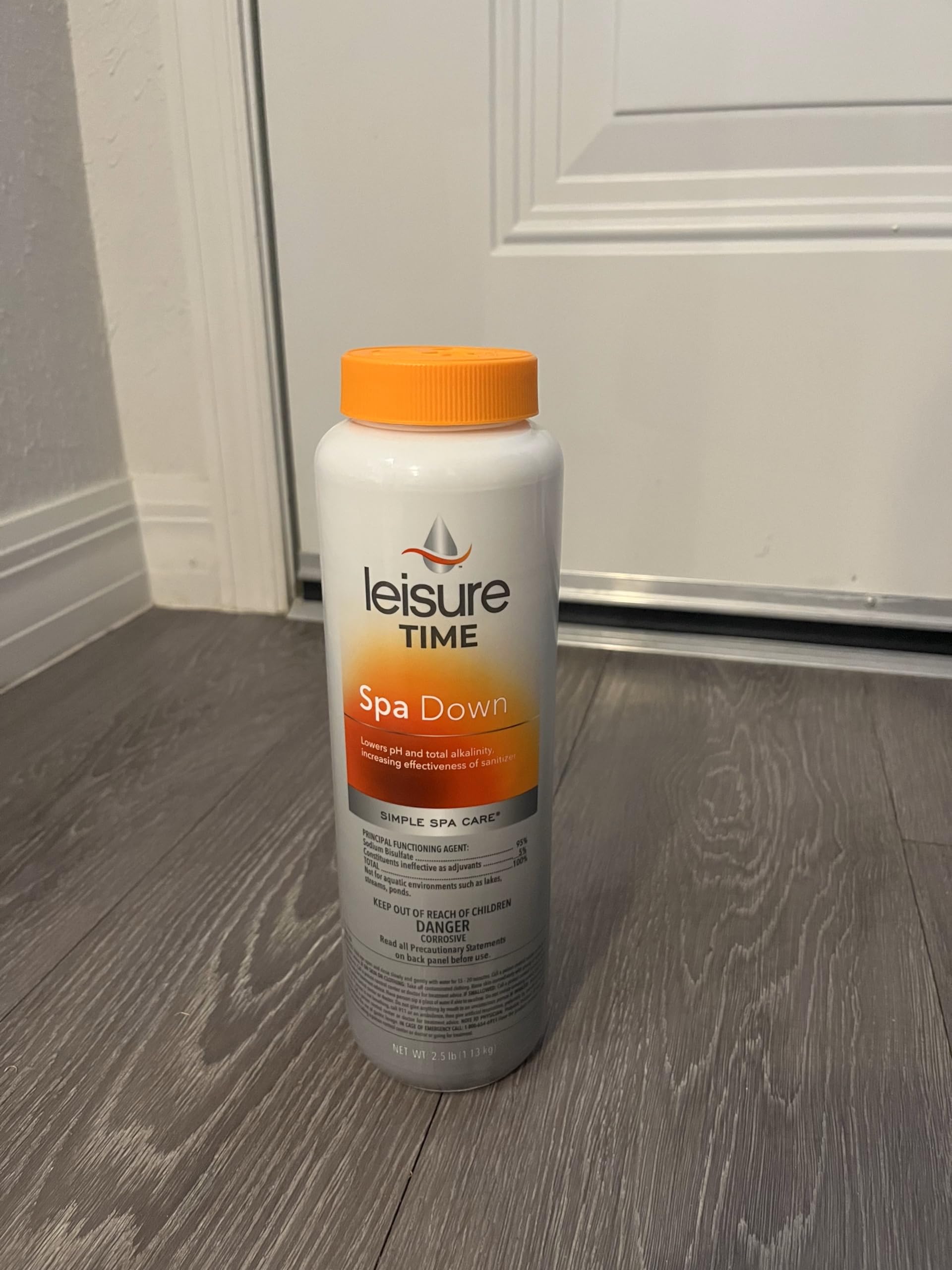 Leisure Time 22338 Spa Down, pH Reducer for Hot Tubs and Spas, Prevents Scaling and Clouding, Compatible with Various Sanitizers, 2.5lbs - Image 5