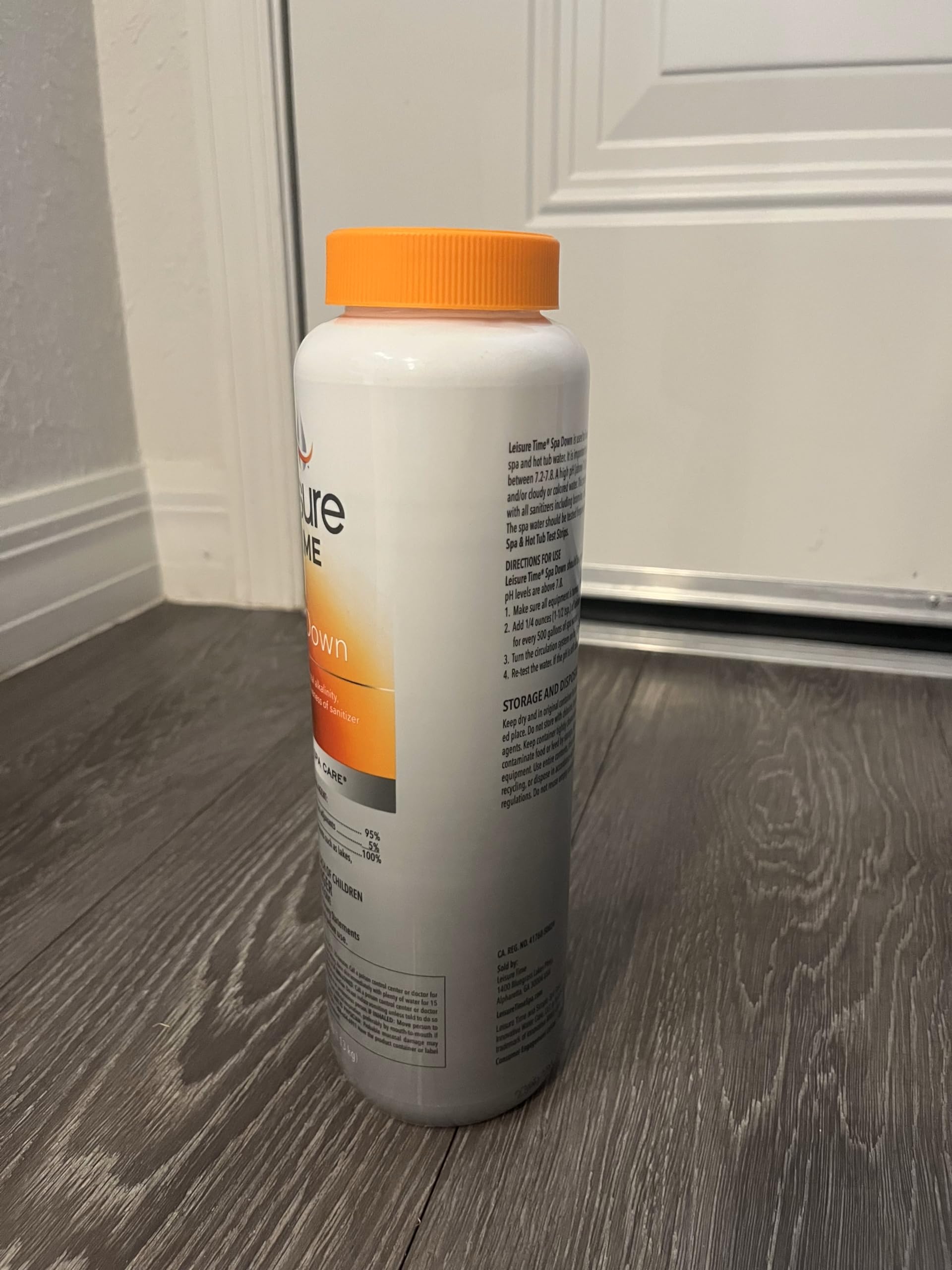 Leisure Time 22338 Spa Down, pH Reducer for Hot Tubs and Spas, Prevents Scaling and Clouding, Compatible with Various Sanitizers, 2.5lbs - Image 6