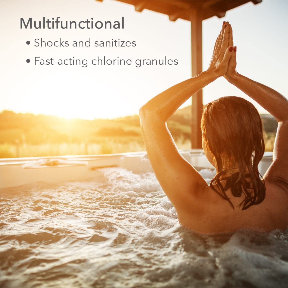 Leisure Time E5 Spa 56 Chlorinating Granules for Spas and Hot Tubs - Maintains Clean, Clear, Sanitized Water, 5 lbs - Image 3