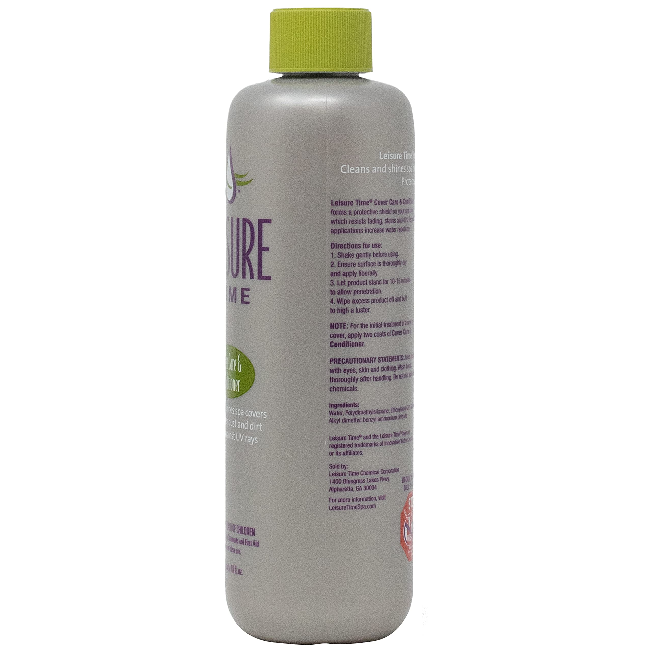 LEISURE TIME Spa 3192A Maintenance Cover Care and Conditioner, 16 fl oz - Image 3