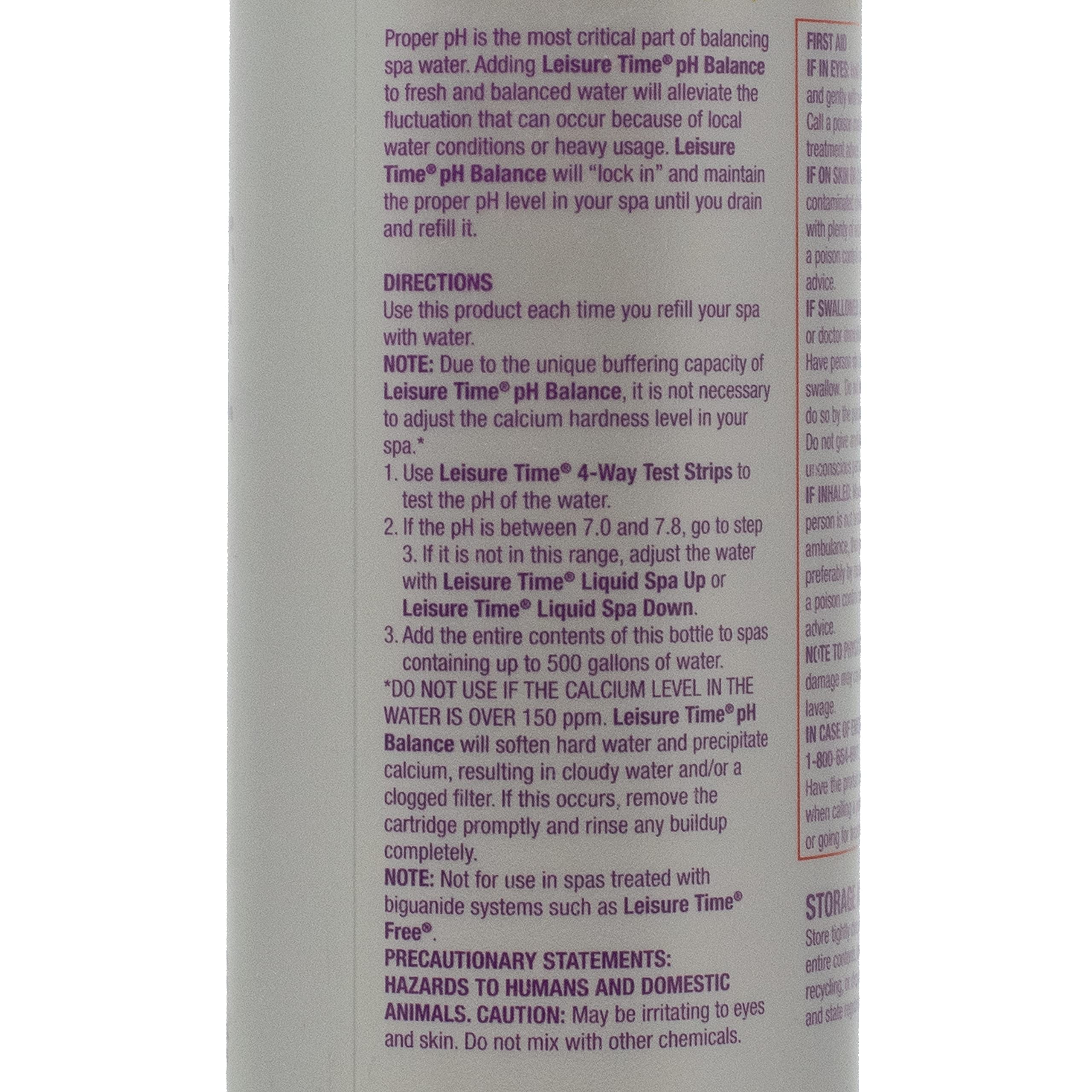 Leisure Time Spa PHB pH Balance Spa and Hot Tub Water Care, 32 fl oz - Image 6