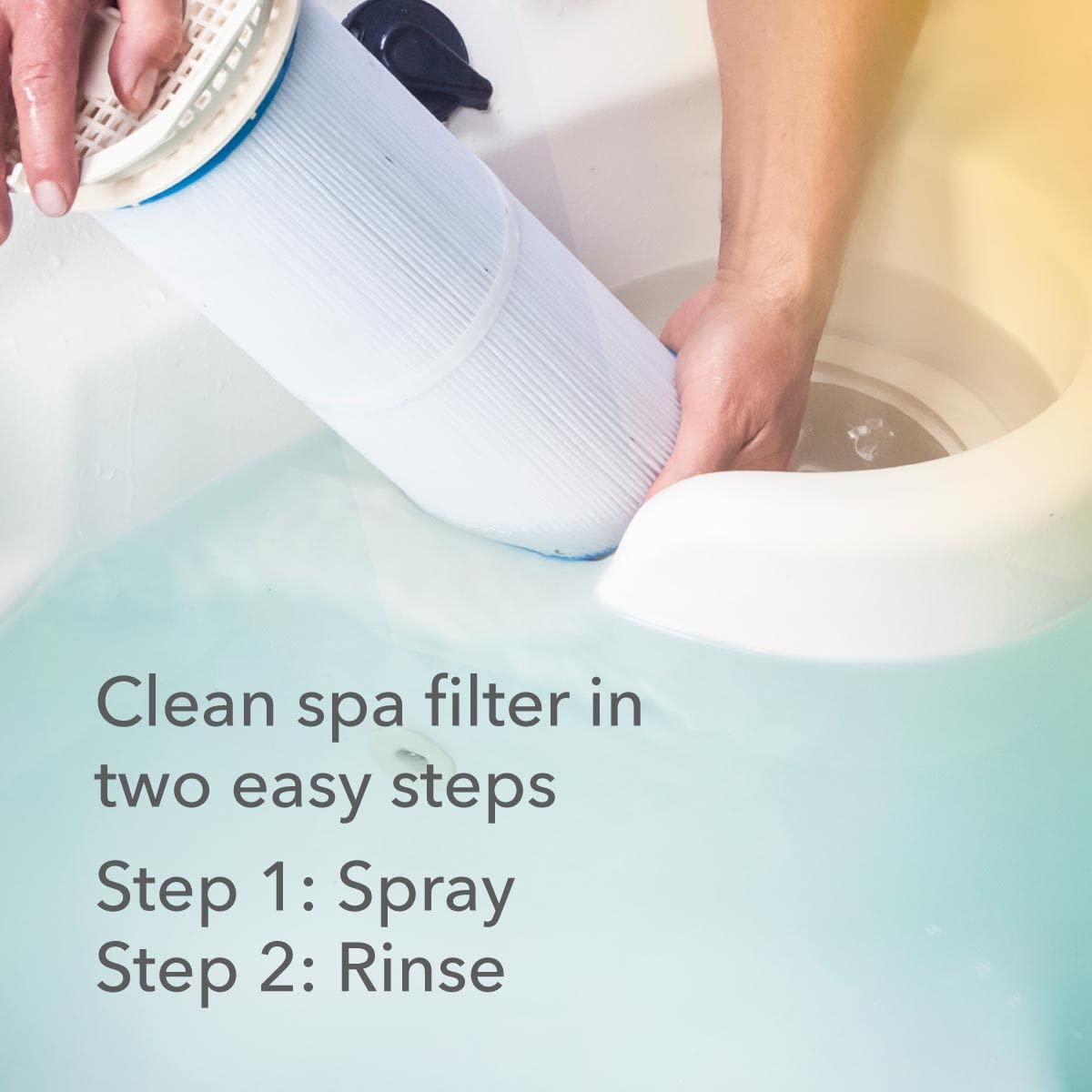 LEISURE TIME Spa S Maintenance Instant Cartridge Clean, Spa and Hot Tub Cleaner, 1 Pt - Image 4